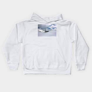 Clouds on the Alps Kids Hoodie